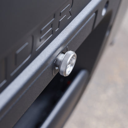 Warning Triangle Hatch Knobs for Land Rover Defender L663 - Silver