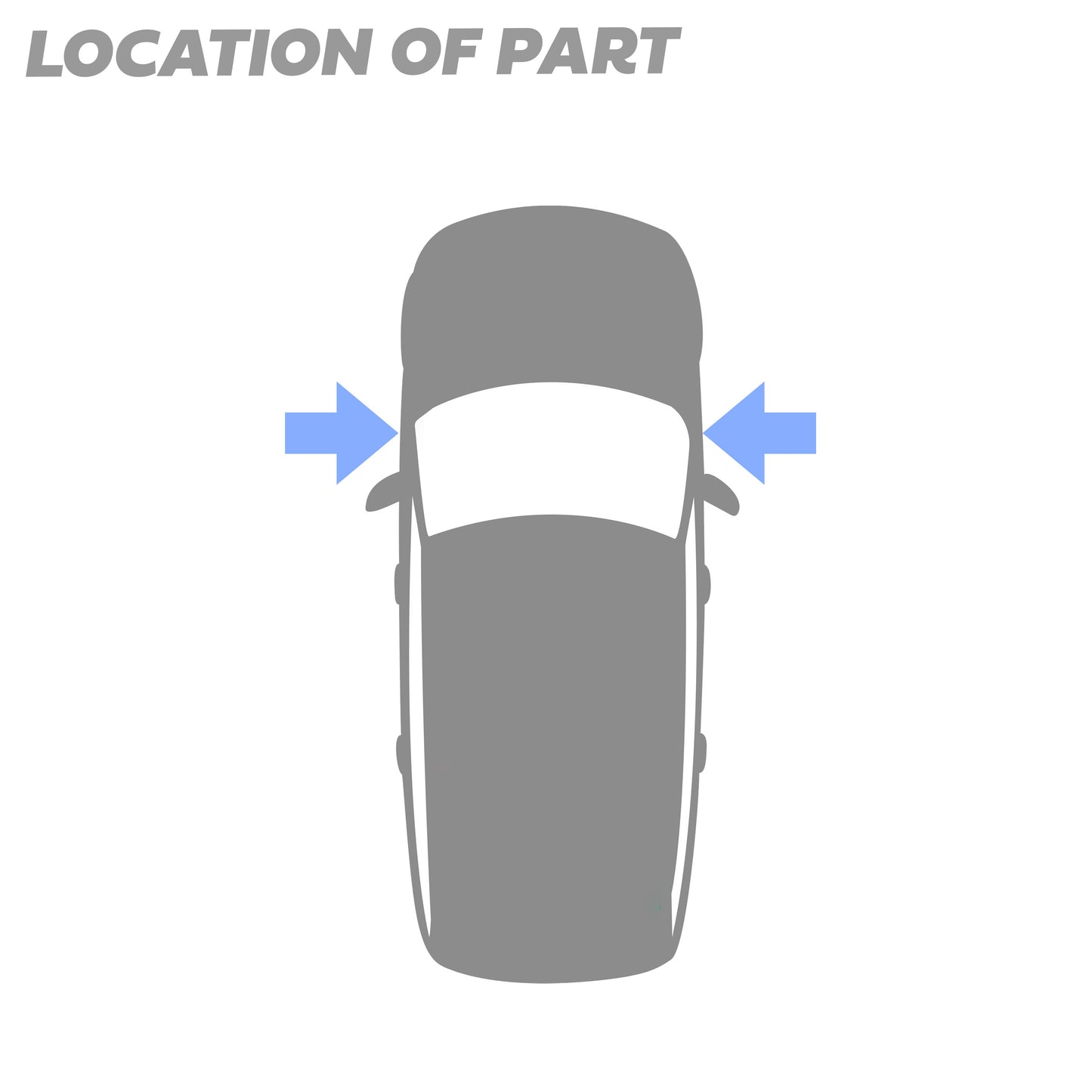 Front Mudflap Kit for Range Rover Evoque 2 L551 - Standard - Genuine