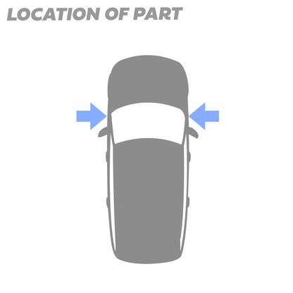 Front Mudflap Kit for Range Rover Evoque 2 L551 - Standard - Genuine