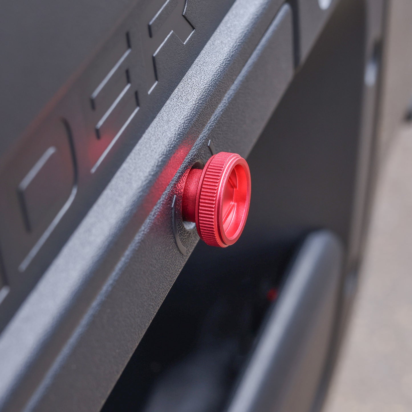 Warning Triangle Hatch Knobs for Land Rover Defender L663 - Red