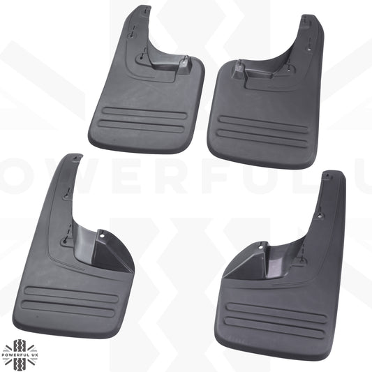 4pc Mudflap Kit - Front & Rear - for Toyota Hilux MK6