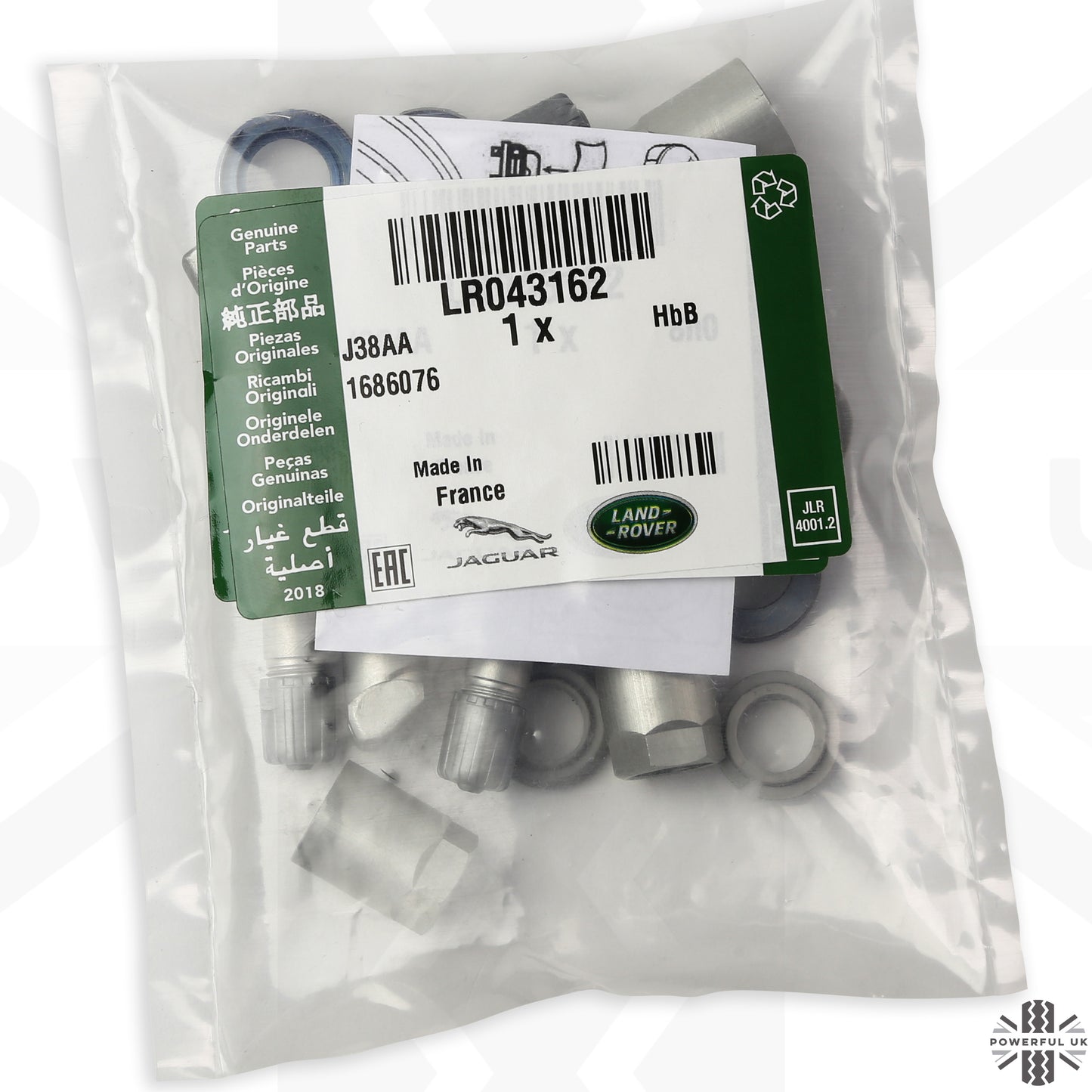 Tyre Pressure Monitoring System (TPMS) Service Kit Range Rover L405