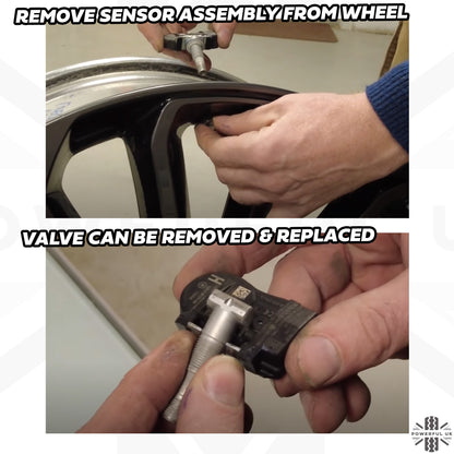 OE Tyre Pressure Monitoring System (TPMS) Sensor x1 for Range Rover Velar - Early type