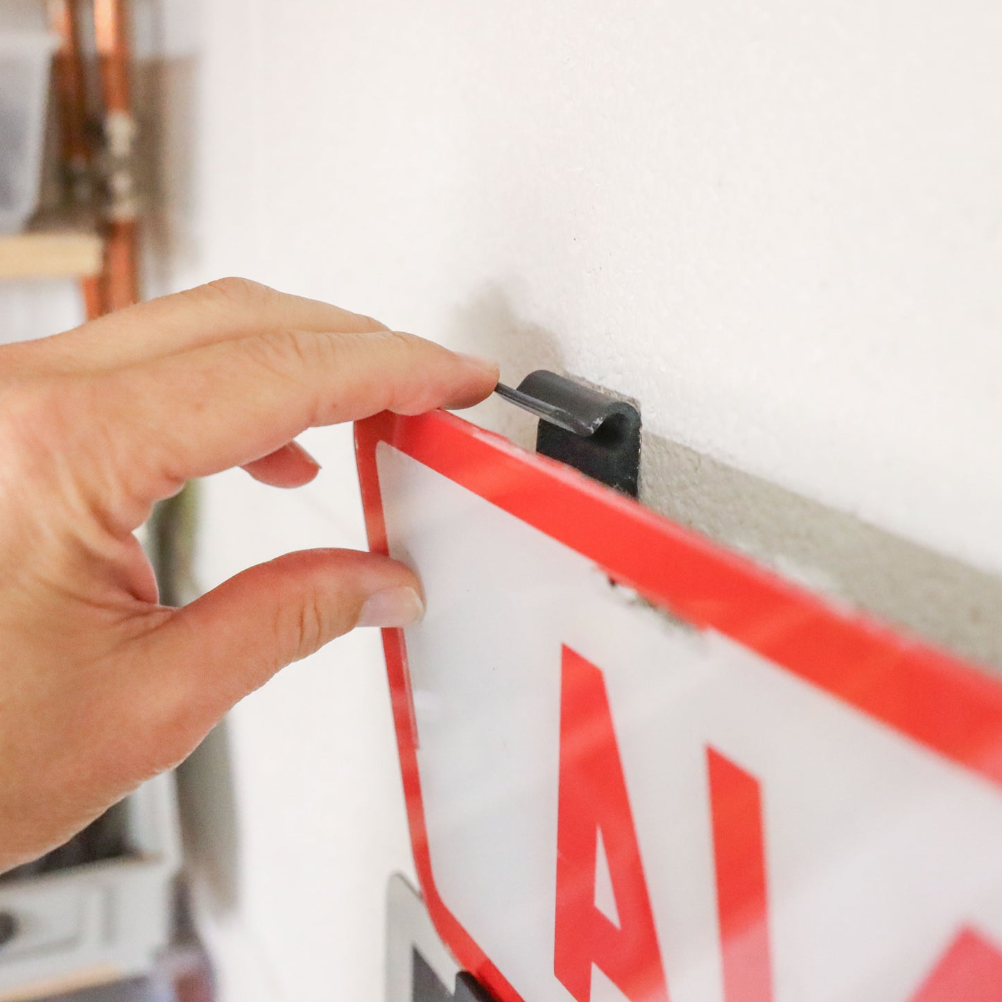 2x Surface Mount Number Plate Holders - UK Trade Plate