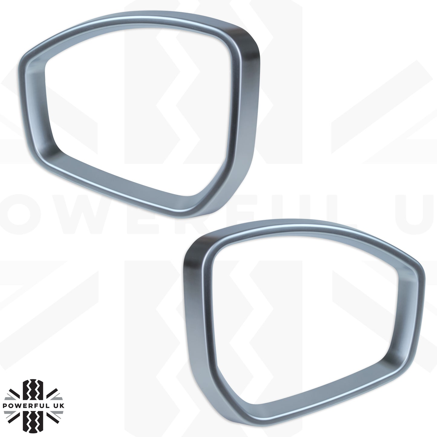 Mirror Surround Trims for Range Rover Velar - Silver