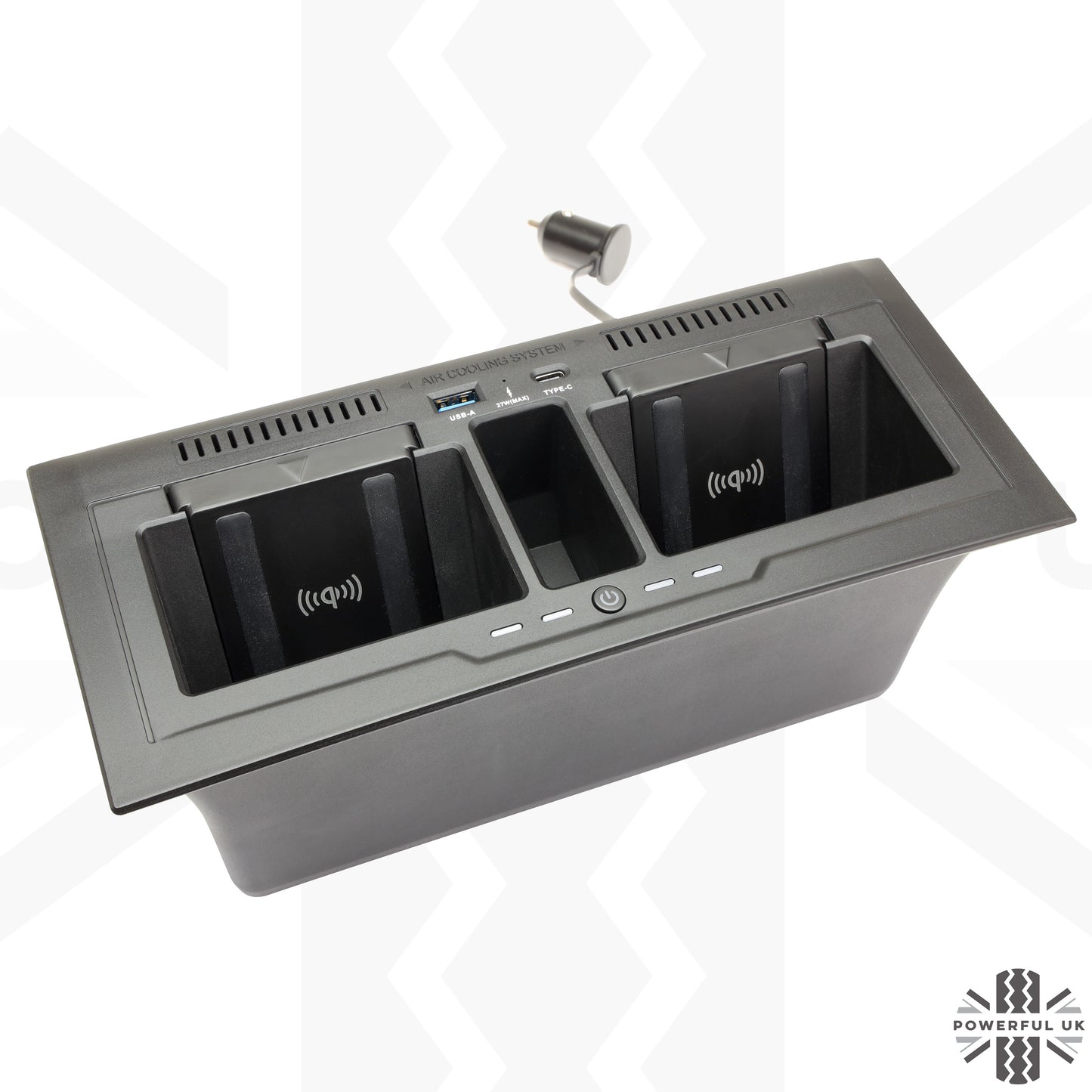 Twin Dock Wireless Charger for Land Rover Defender L663