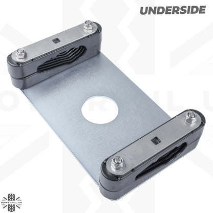 Roof Rack Mount Kit for the Land Rover Defender L663 - Kit A - LARGE Zinc Plated Steel