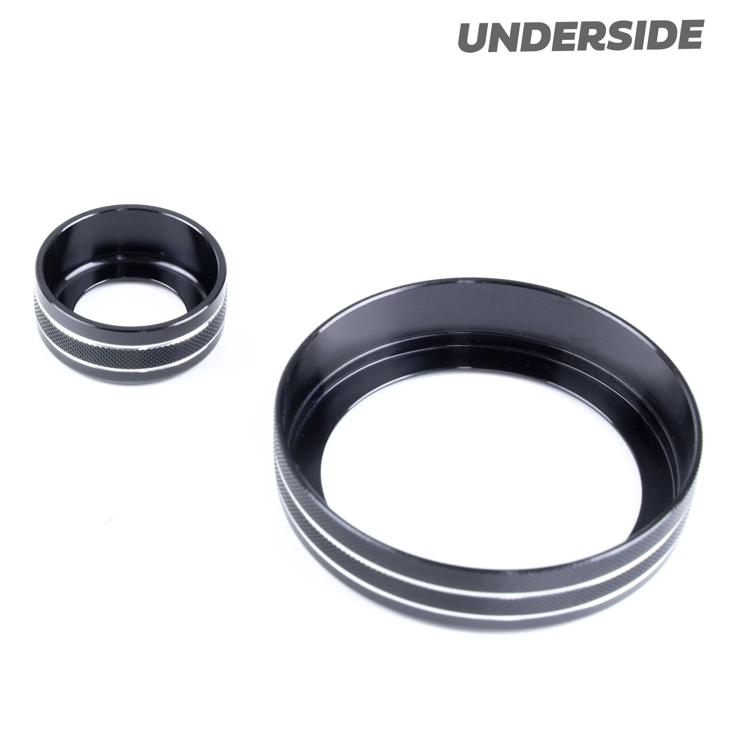 Interior Aircon Control Trim - Set of 3 - BLACK - for Land Rover Defender L663