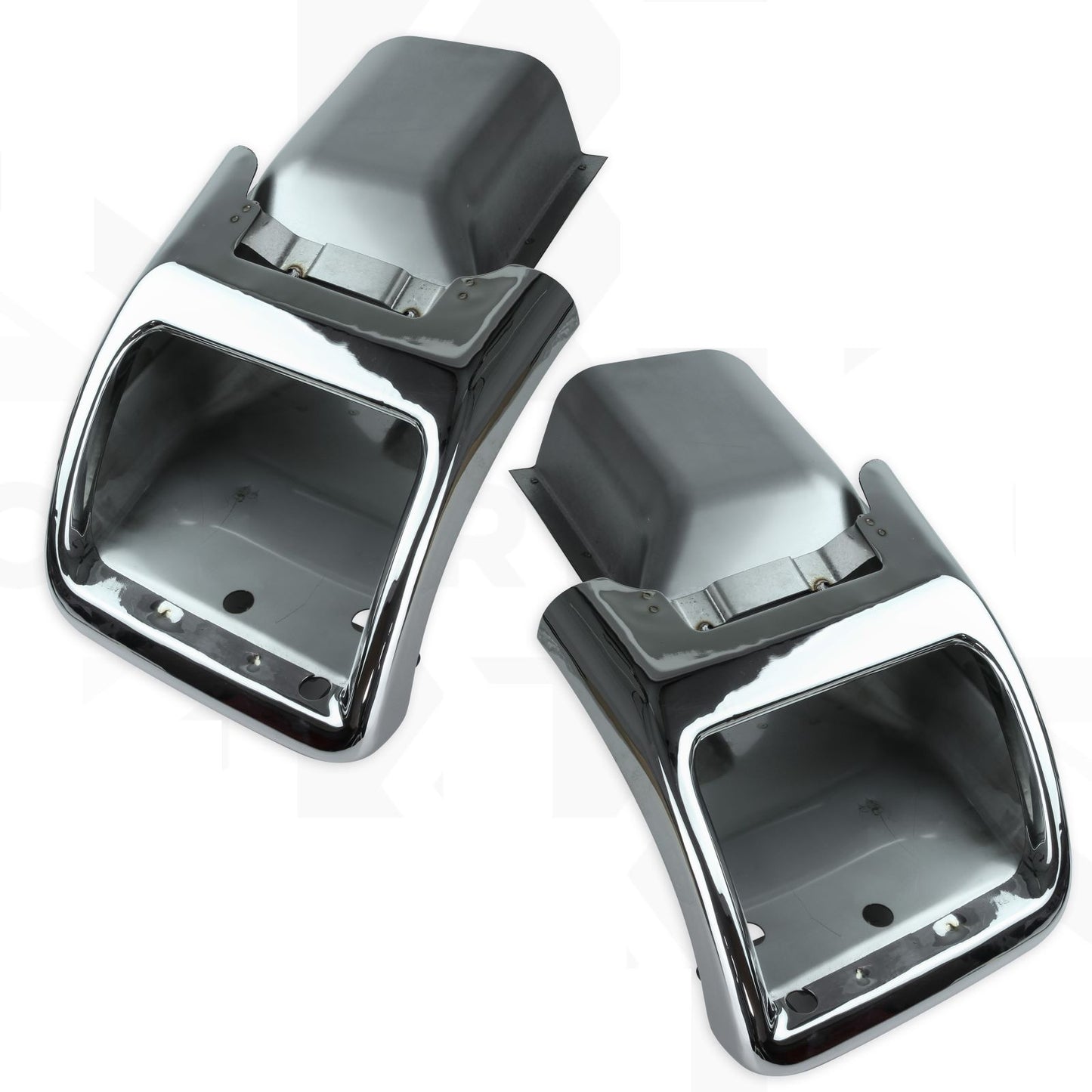 Exhaust Tailpipes Kit for Range Rover L322 "Exterior Design Pack"  Rear Bumper