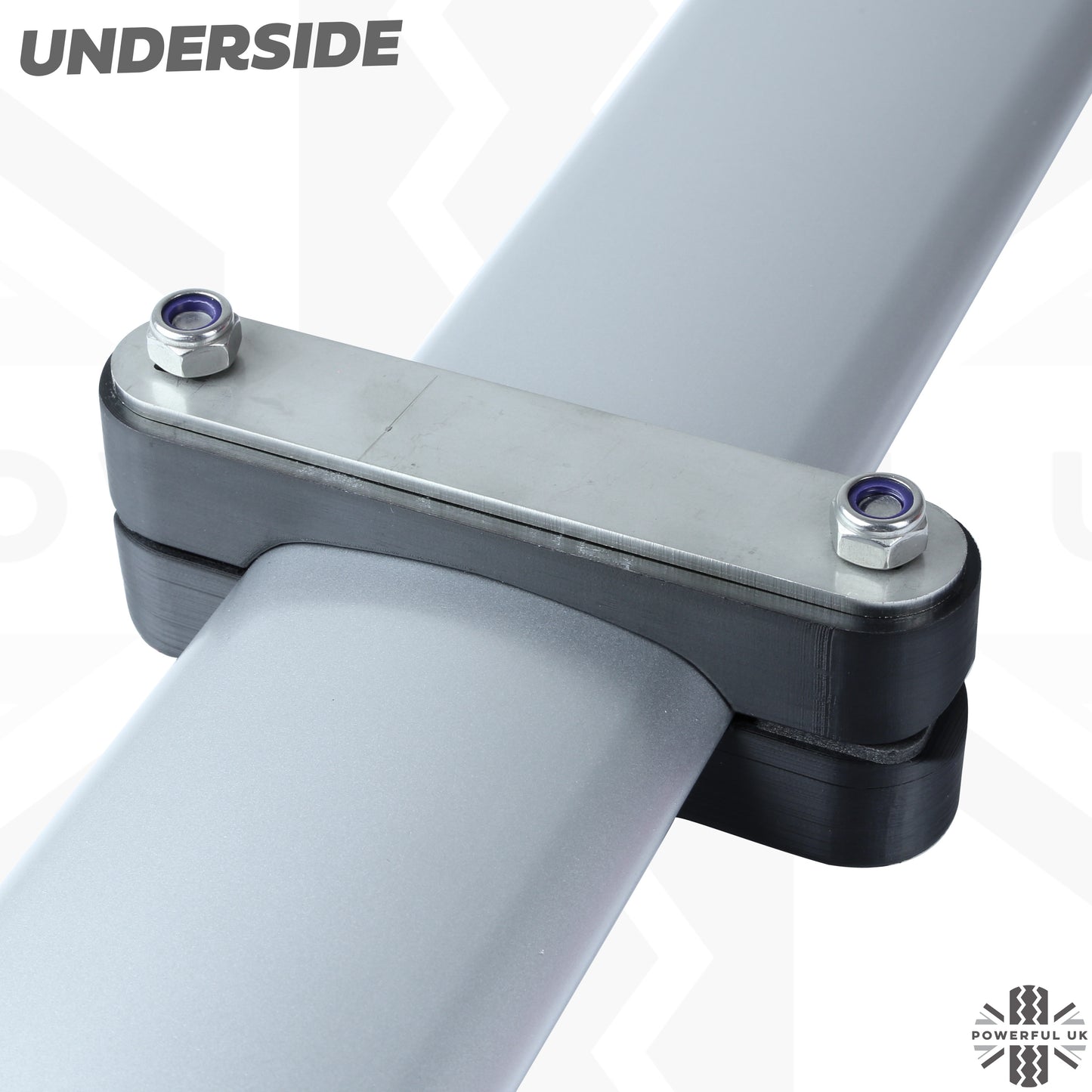 CROSS BAR Mount Clamp Kit for the Land Rover Discovery 5  - Kit B