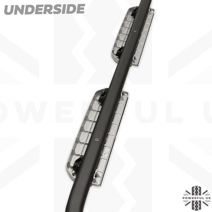 Fixed Side Steps (Genuine) + Extra Fitting Kit for Land Rover Defender L663 (110 Model)