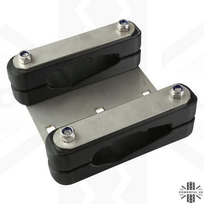Roof Rack Mount Clamp Kit for the Land Rover Defender L663 - Kit A