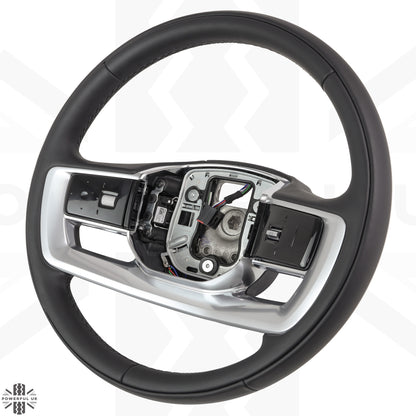 Steering Wheel - NON Heated - WITH HOD - All Leather for Land Rover Defender L663