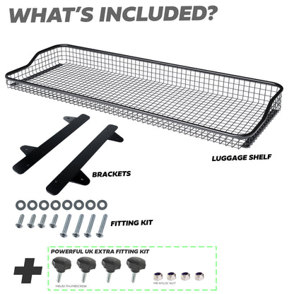 Mesh Luggage Rack for Land Rover Defender L663 (110 model)