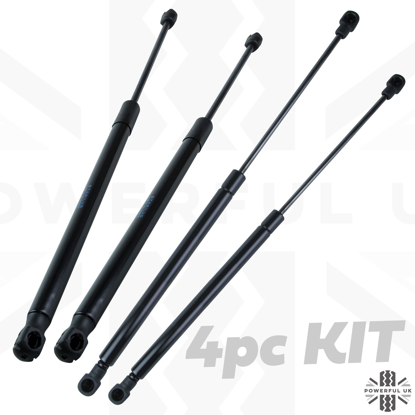 Set Of Bonnet Gas Struts Landrover Freelander II 2.2 ED4 16V - LR001773