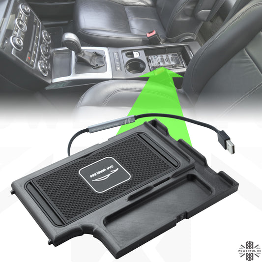 Wireless Charging Tray for Land Rover Freelander 2 (2012+) - TYPE A