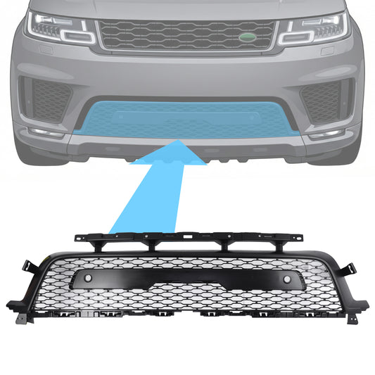 Front Bumper Lower Mesh Grille for Range Rover Sport L494 2018+ - No Camera Hole