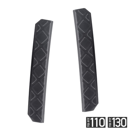 2pc Front Door Edge Protection Strips for Land Rover Defender L663 110/130 - Square Pattern