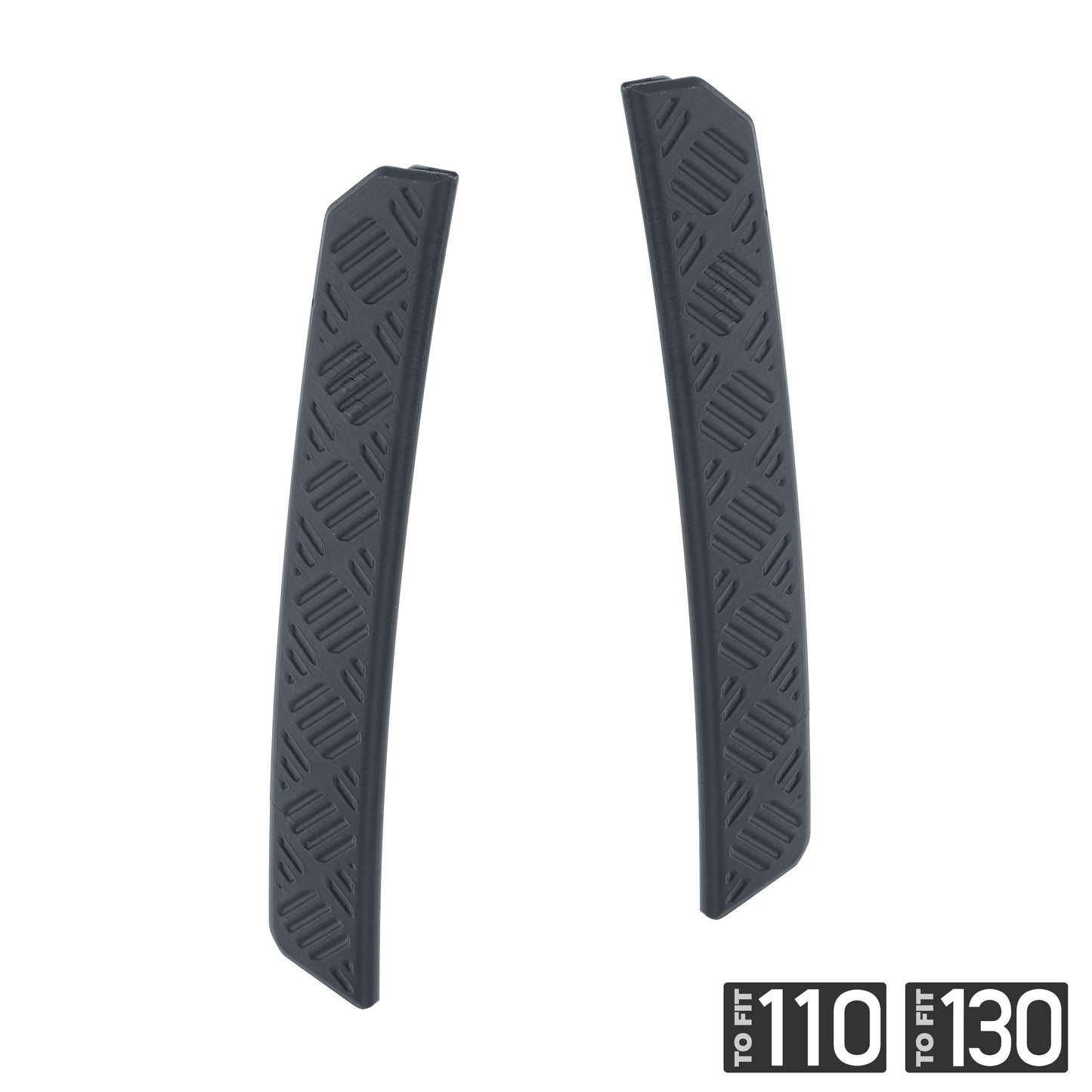 2pc Front Door Edge Protection Strips for Land Rover Defender L663 110/130