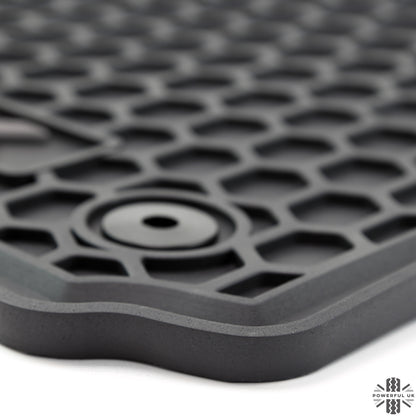 Rubber Floor Mats 4pc - RHD - for VW Amarok