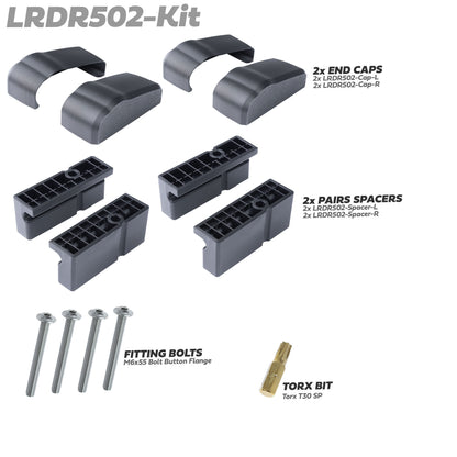 Roof Box Spacer/Fitting Kit for Land Rover Defender L663 Expedition Roof Rack (2025+ rack)