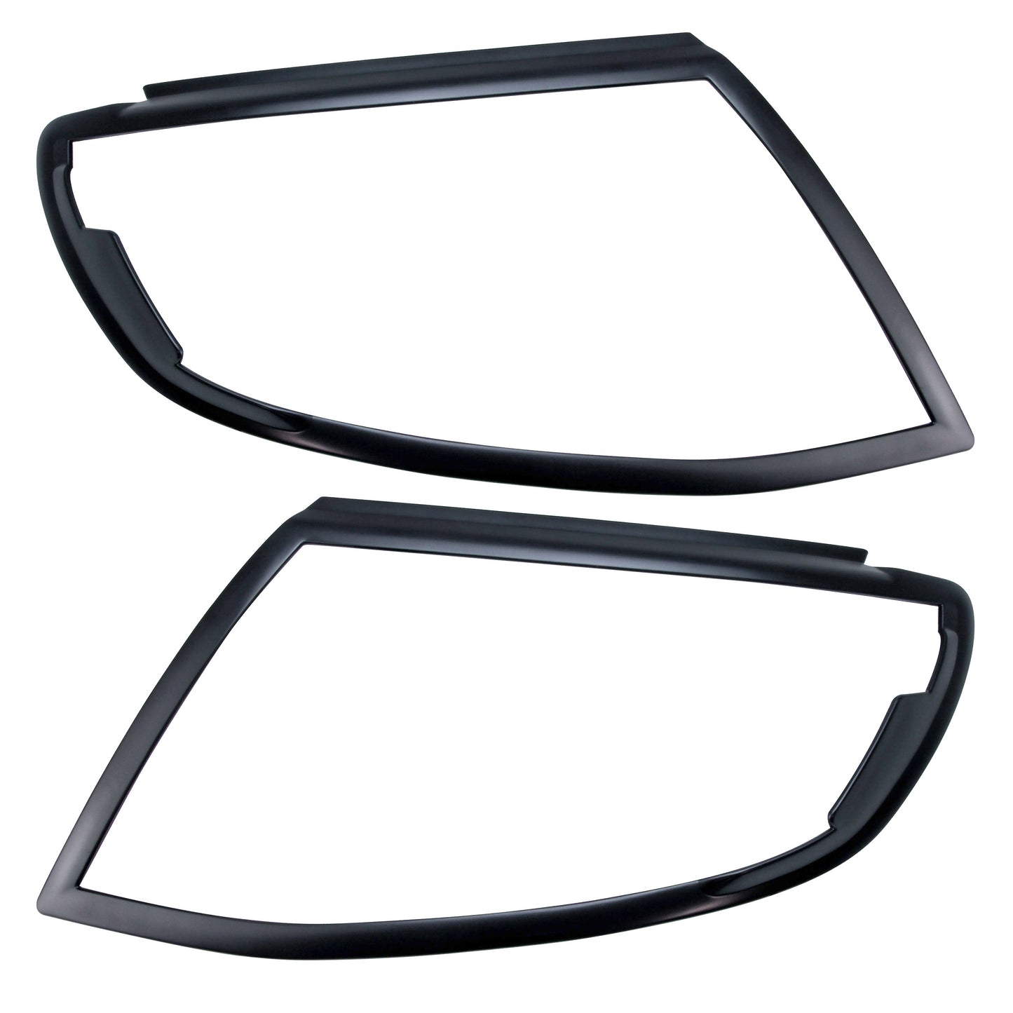 Headlight Surrounds - Matt Black - for Ford Ranger 2012-2015