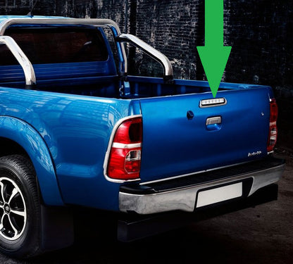 Toyota Hilux Mk6 LED Tailgate 3rd Brake Light -  Clear