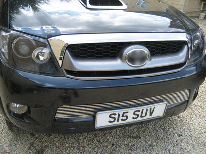Front Grille - Chrome & Graphite - for Toyota Hilux Mk6