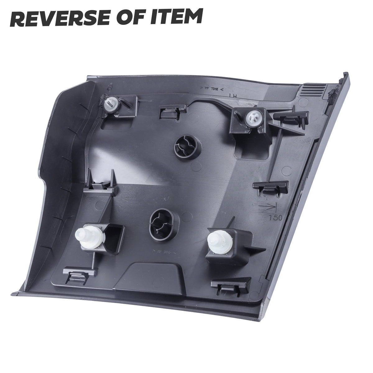 Gloss Black Lower Door Moulding for Land Rover Defender L663 - L1