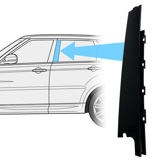 Genuine Rear B Pillar Finisher in Gloss Black for Range Rover Sport L494 - Left