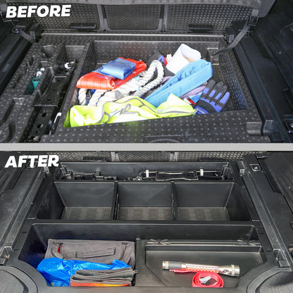 Under Boot Floor Storage Box + Table for Land Rover Defender L663(110)