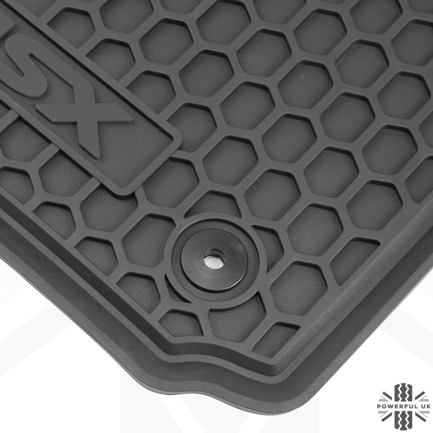 Rubber Floor Mats 4pc - RHD - for VW Amarok