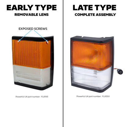 Front Indicator / Side Light Lens for Range Rover Classic - Left