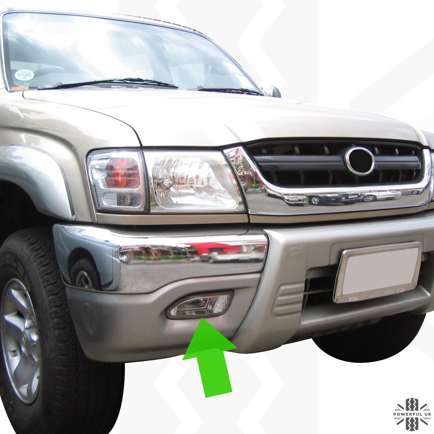 Fog Light Kit for Toyota Hilux Mk5 2002-05