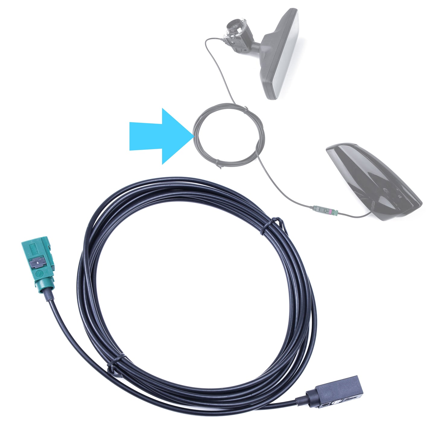 Wiring Loom for ClearSight Rear-view Mirror System for Land Rover Defender 90