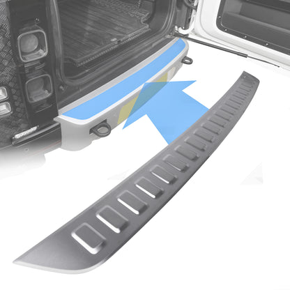 Rear Bumper Strip Stainless Steel (genuine) for Land Rover Defender L663
