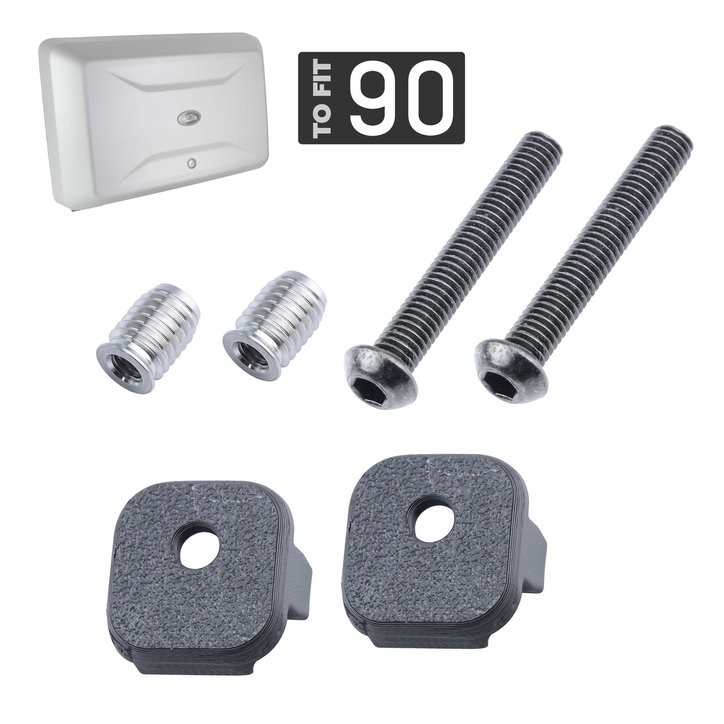 Utility Rail Accessory Fitting Kit - Various