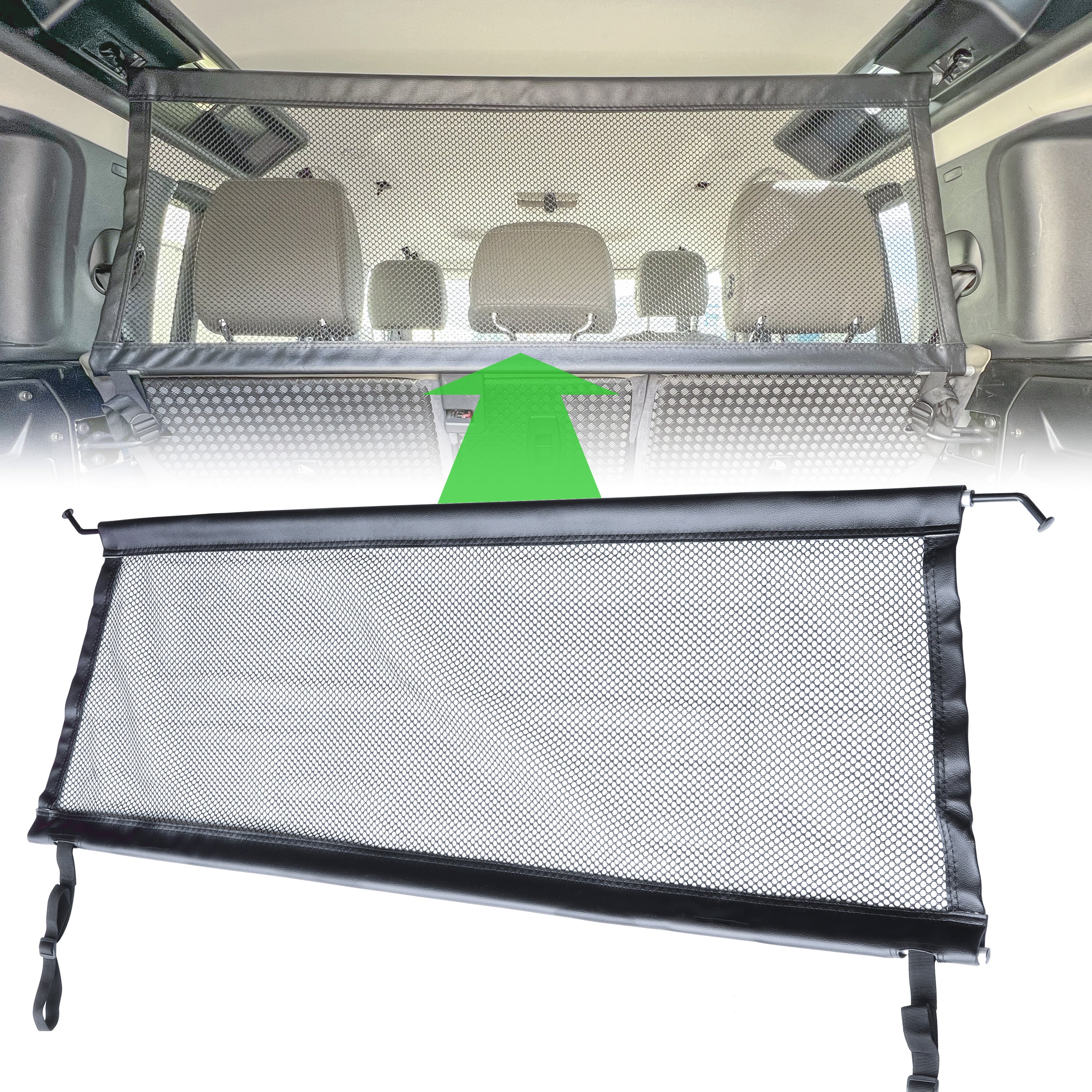 Loadspace Partition Net for Land Rover Defender L663 (110) - Bar