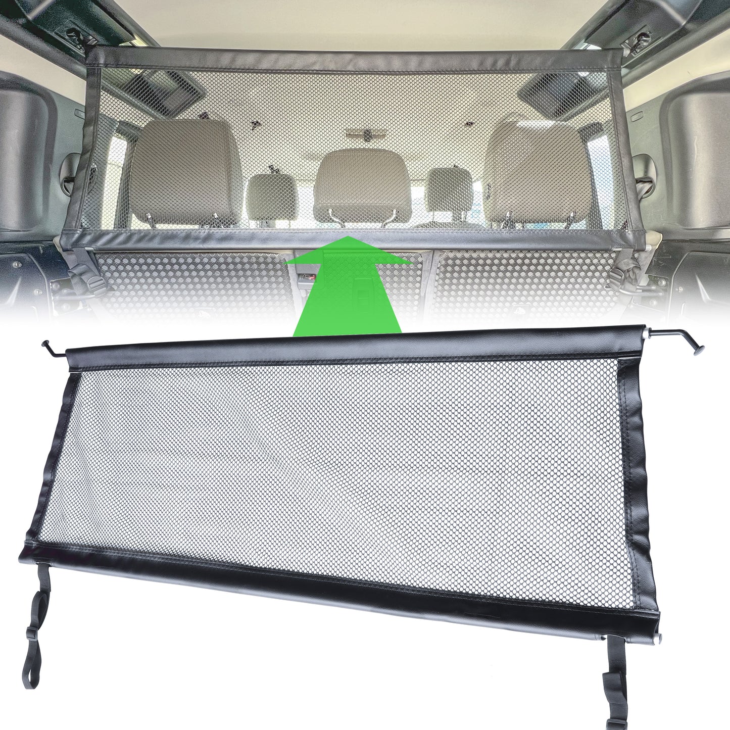 Loadspace Partition Net for Land Rover Defender L663 (110) - Bar Type