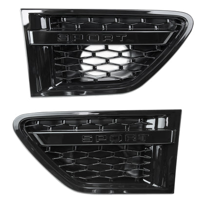 Side Vents - Black/Black/Black for Range Rover Sport 2010