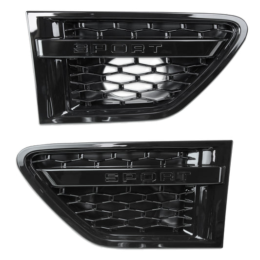 Side Vents - Black/Black/Black for Range Rover Sport 2010