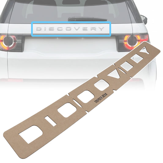 Rear Lettering Template for Land Rover Discovery Sport