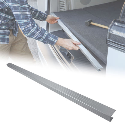 Edge Strip for Raised Floor for VW ID Buzz - Silver
