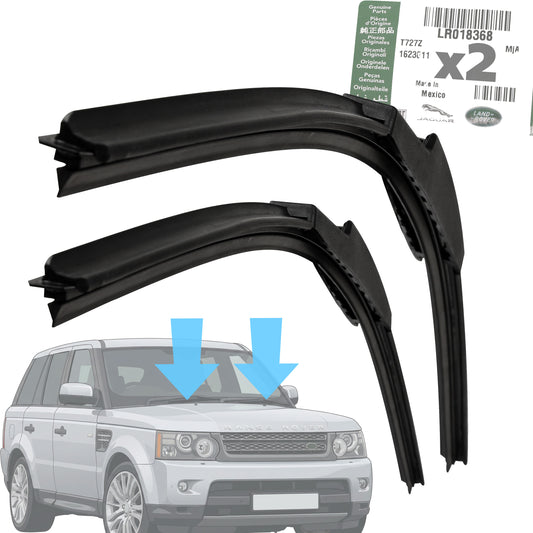 2 Genuine Windcreen Wiper Blades for Range Rover Sport L320 Front