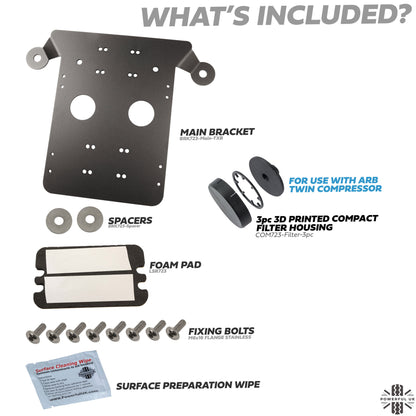 Mounting Bracket Kit (for ARB Twin Compressor) for Land Rover Defender L663