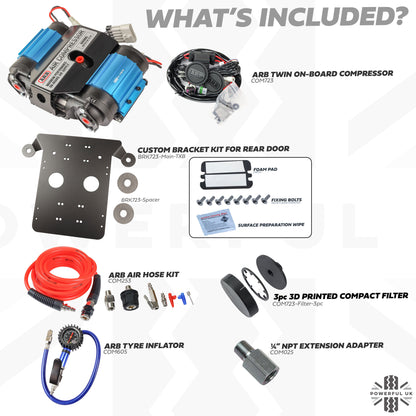 ARB Compressor + Custom Mount + Accessories for Land Rover Defender L663