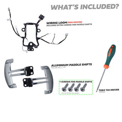 Paddle Shift Upgrade Kit for Land Rover Defender L663 - for non heated Wheel
