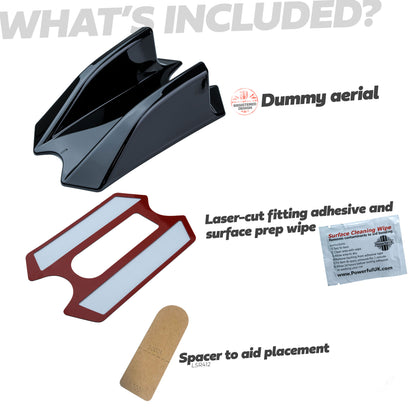 Rear Roof Spoiler Dummy Twin Aerial Range Rover Evoque 2011-15