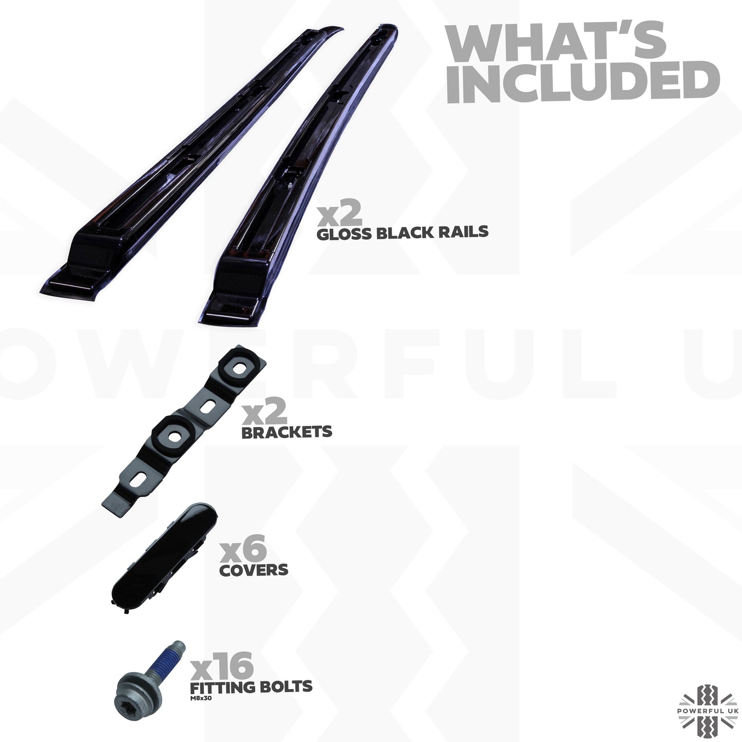 Roof Rails (Genuine) for Land Rover Defender L663 (110 model)