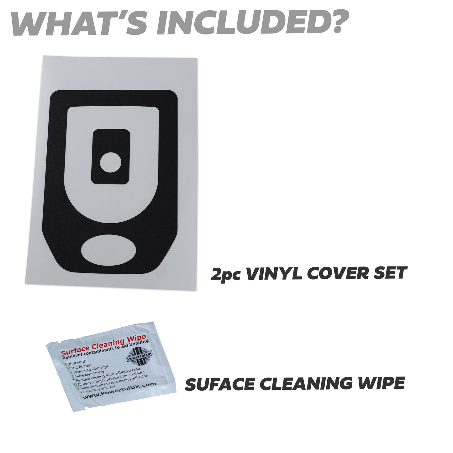 Cover Vinyl for Gear Surround and Handbrake for Land Rover Discovery 4